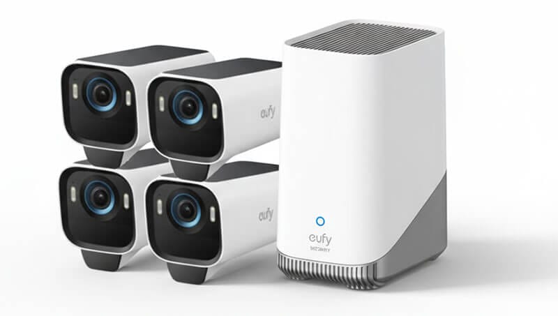 Anker Eufy Security eufyCam S3 Pro (Komplet 4 kamere + baza) Anker Eufy Security eufyCam S3 Pro (Komplet 4 kamere + baza)