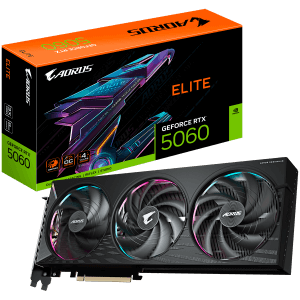 GIGABYTE AORUS GeForce RTX 5060 ELITE 8G GDDR7 grafična kartica