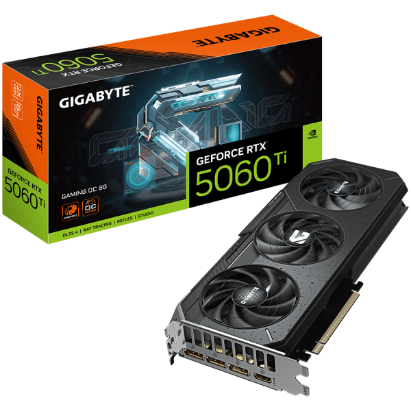 GIGABYTE GeForce RTX 5060 Ti GAMING OC 8G GDDR7 grafična kartica