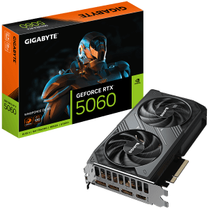GIGABYTE GeForce RTX 5060 WINDFORCE OC 8G GDDR7 grafična kartica