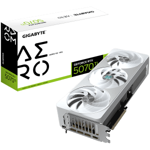 GIGABYTE GeForce RTX 5070 Ti AERO OC 16G GDDR7 grafična kartica