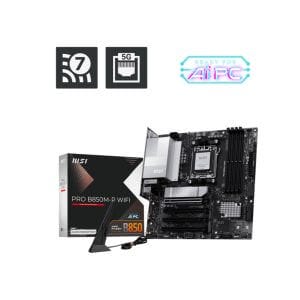 Osnovna plošča AM5 MSI PRO B850M-P WIFI microATX HDMI DisplayPort