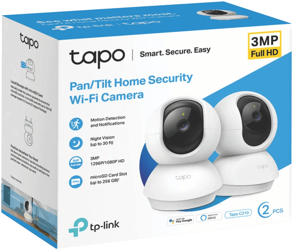 TP Link Tapo C210P2 nadzorne kamere
