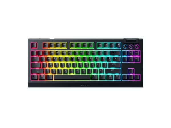 Razer BlackWidow V4 Tenkeyless HyperSpeed, Rumena stikala, US SLO g.