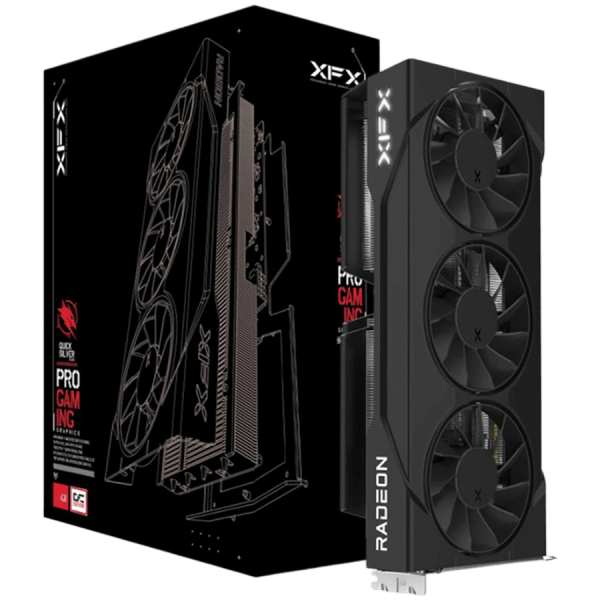 XFX Swift AMD Radeon RX 9060 XT OC Triple Fan Gaming Edition 16GB GDDR6 grafična kartica