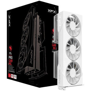 XFX Swift AMD Radeon RX 9060 XT OC White Triple Fan Gaming Edition 16GB GDDR6 grafična kartica