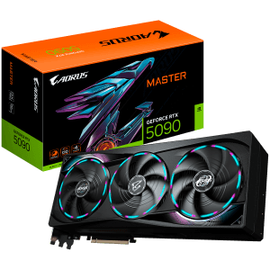 GIGABYTE AORUS GeForce RTX 5090 MASTER 32G GDDR7 grafična kartica