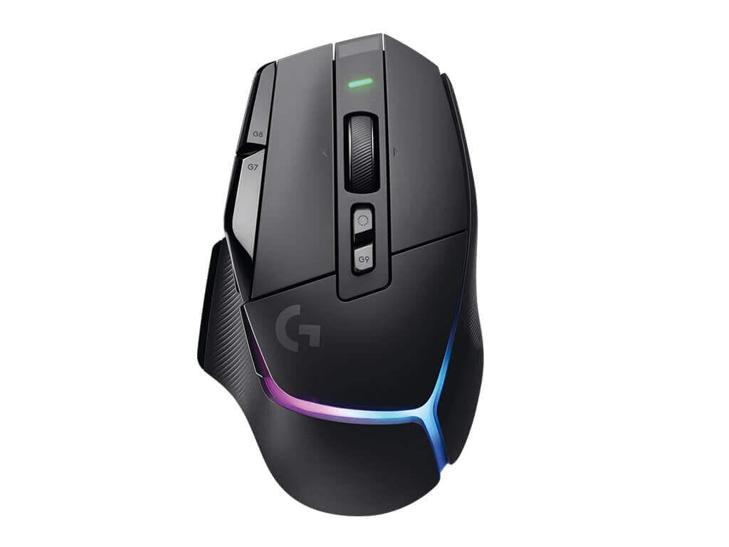 Logitech G502 X PLUS, Wireless, RGB, črna, Premium