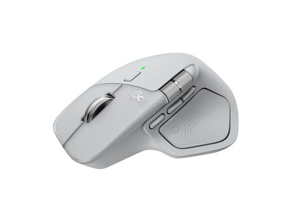 Logitech MX Master 4, Wireless, siva