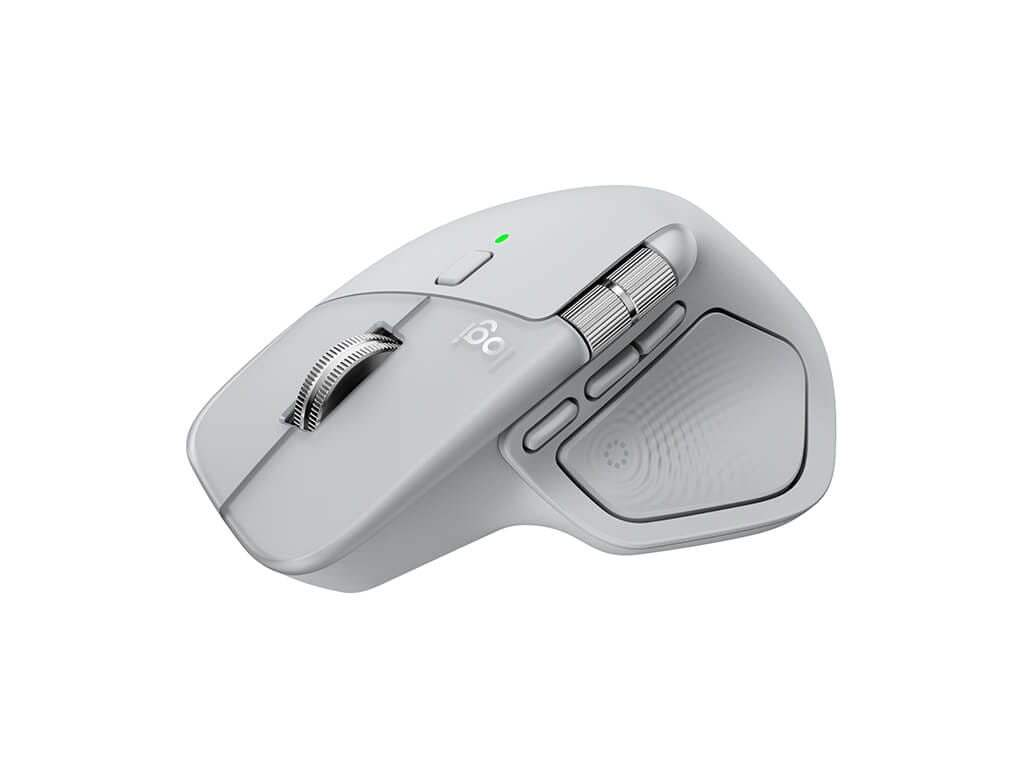 Logitech MX Master 4, Wireless, siva
