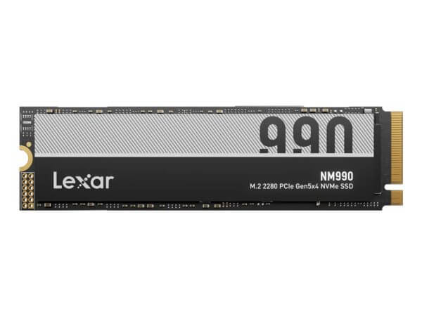 SSD 4TB M.2 80mm PCI-e 5.0 x4 NVMe, Lexar NM990 (LNM990X004T-RNNNG)